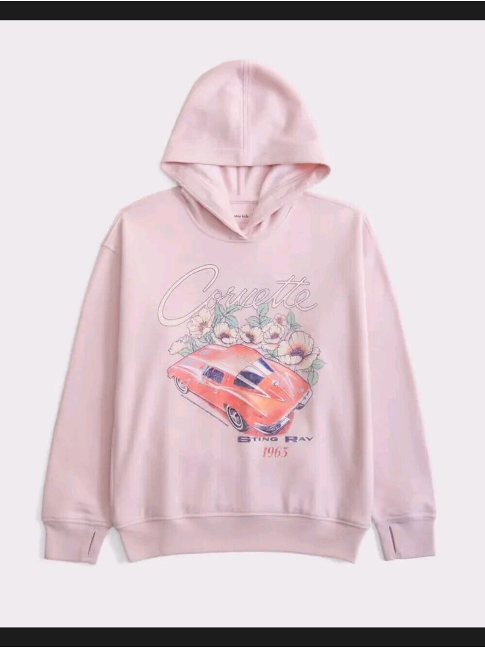 ABERCROMBIE OVERSIZED HOODIE -TAG $60 Size 13/14 Kids